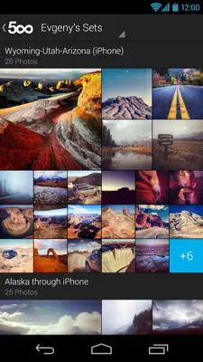 500px android App screenshot 11