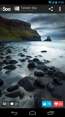 500px android App screenshot 12