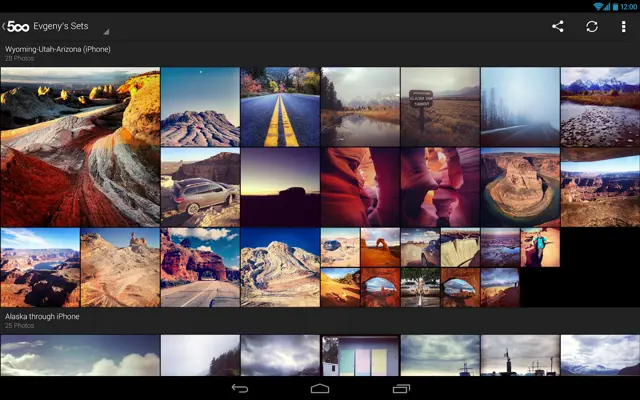 500px android App screenshot 19