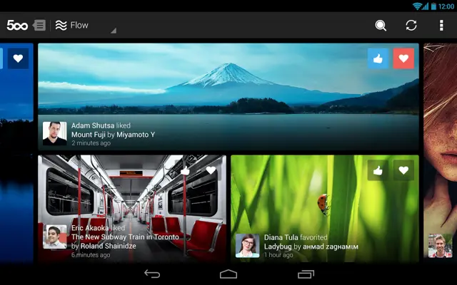 500px android App screenshot 20