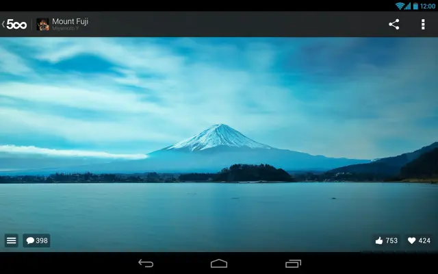 500px android App screenshot 22