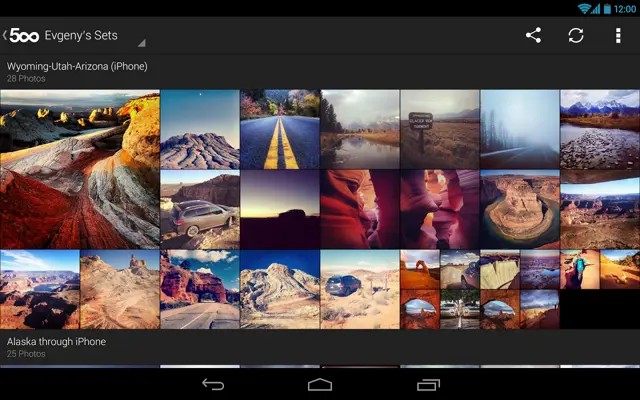 500px android App screenshot 25